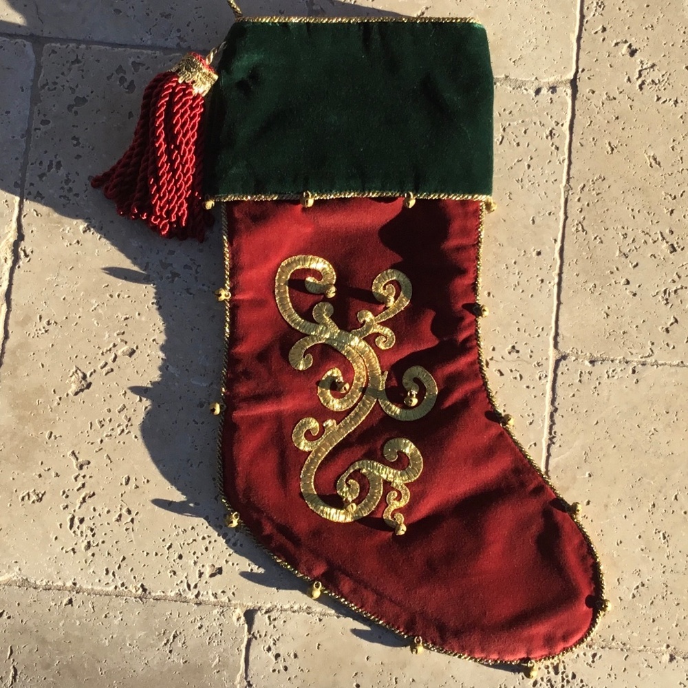 Sweet Dreams Vintage Christmas Stocking